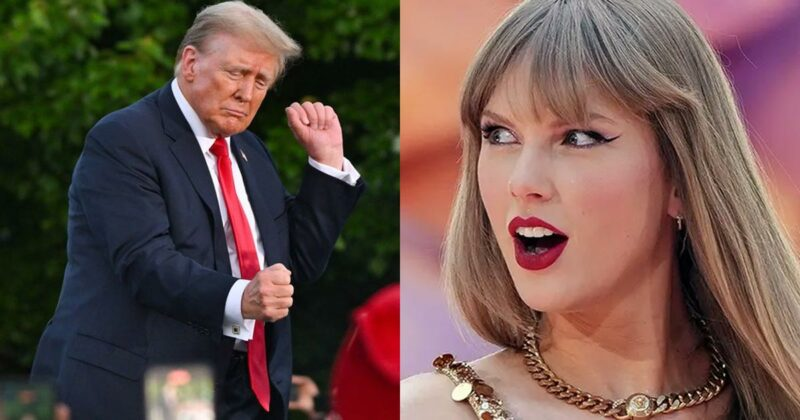 Donald Trump se pelea con Taylor Swift