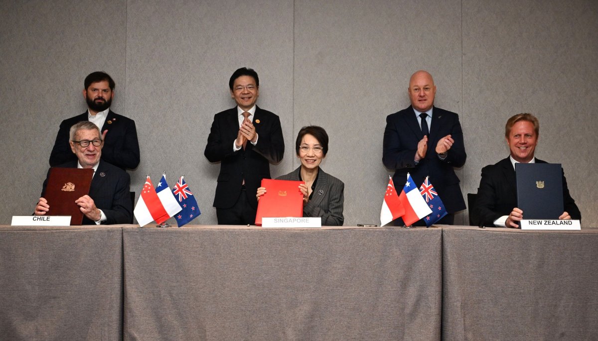 Chile, Singapur y Nueva Zelanda sellan una alianza verde en la cumbre APEC 2025 