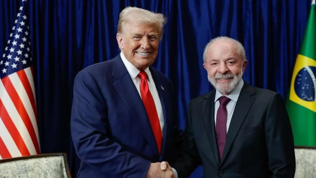 Trump promete a Lula avanzar en un acuerdo comercial entre Estados Unidos y Brasil 