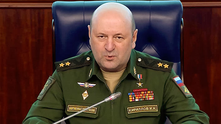 Asesinan al general ruso Kirillov en Moscú