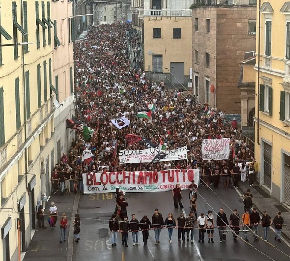 Nueva ofensiva contra ‘La Stampa’: irrupción violenta en plena jornada de protestas en Italia 