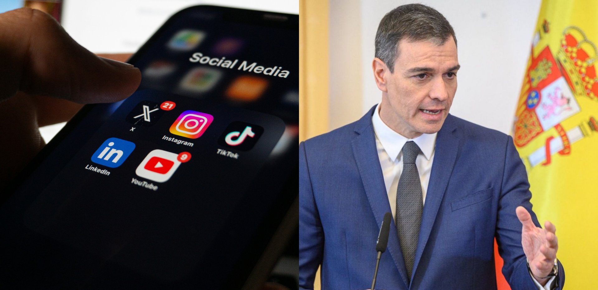 España impulsa una prohibición de redes sociales para menores de 16 años